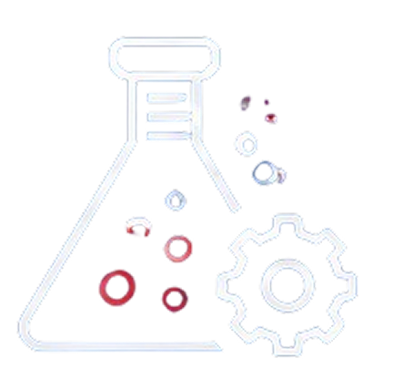 Flask and gear for the Experiment step